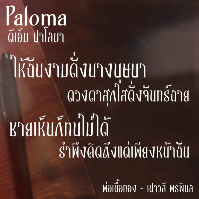 DM Paloma (ดีเอ็ม ปาโลมา)